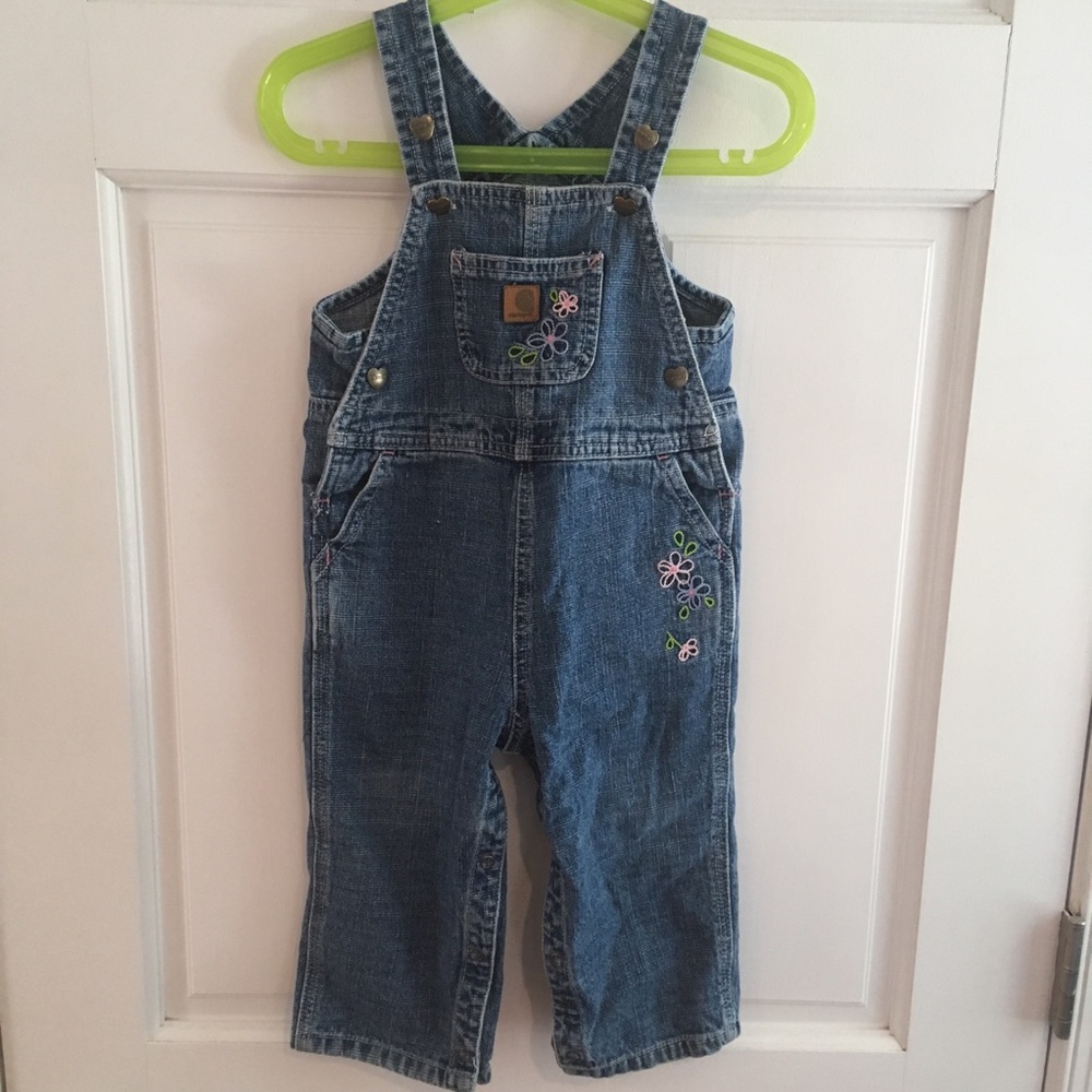 Carhartt denim bib overalls 🌸